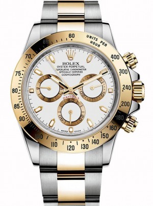 superclone rolex daytona 40mm quadrante bianco 116523-2