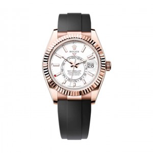 superclone rolex sky-dweller 42 mm quadrante bianco intenso 336235
