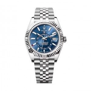 superclone rolex sky-dweller 42 mm quadrante blu brillante 336934 giubileo
